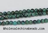 CTU425 15.5 inches 4mm round African turquoise beads wholesale