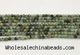 CTU510 15.5 inches 4mm round African turquoise beads wholesale