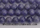 CTZ502 15.5 inches 7mm round natural tanzanite gemstone beads