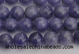 CTZ503 15.5 inches 8mm round natural tanzanite gemstone beads