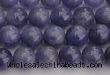 CTZ504 15.5 inches 10mm round natural tanzanite gemstone beads