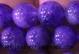 CTZ515 15.5 inches 8mm round natural tanzanite gemstone beads