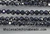 CTZ609 15.5 inches 3mm faceted round terahertz beads wholesale