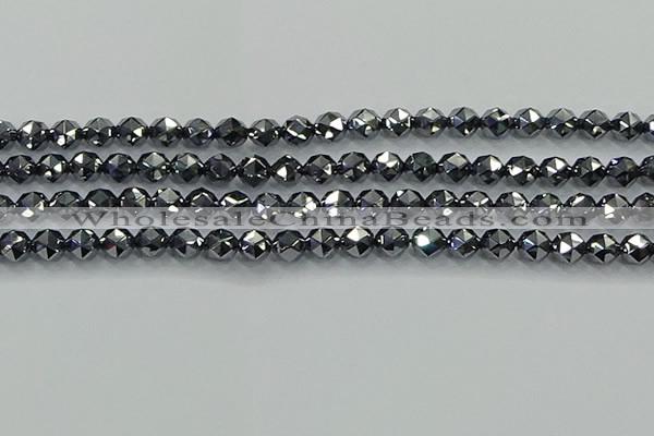 CTZ631 15.5 inches 6mm faceted nuggets terahertz beads wholesale