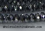 CTZ645 15.5 inches 5*8mm faceted rondelle terahertz beads wholesale