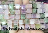 CUBS61 15 inches 8 - 9mm cube colorful gemstone beads wholesale