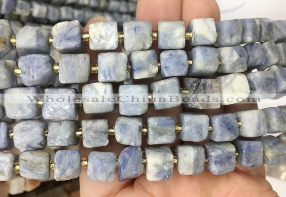 CUBS79 15 inches 8 - 9mm cube kyanite gemstone beads wholesale