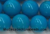 CWB860 15.5 inches 10mm round howlite turquoise beads wholesale