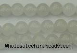 CWH51 15.5 inches 6mm round white jade beads wholesale