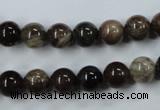 CWJ202 15.5 inches 8mm round wood jasper gemstone beads wholesale