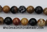 CWJ262 15.5 inches 8mm round wood jasper gemstone beads wholesale