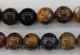 CWJ283 15.5 inches 11mm round wood jasper gemstone beads wholesale