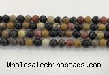 CWJ582 15.5 inches 9mm round wooden jasper beads wholesale