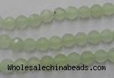 CXJ101 15.5 inches 6mm faceted round New jade beads wholesale