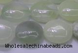 CXJ226 15.5 inches 18mm flat round New jade beads wholesale