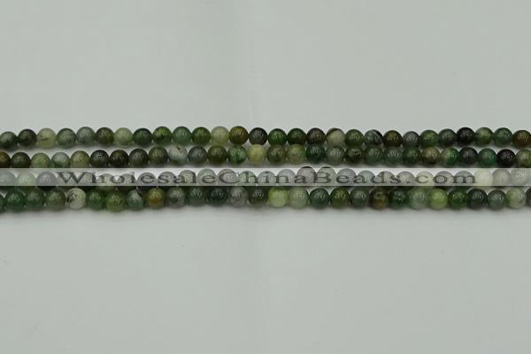 CXJ400 15.5 inches 4mm round Xinjiang jade beads wholesale