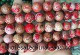 DEBS08 15 inches 12mm round sea sediment Jasper beads wholesale