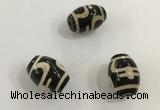 DZI326 10*14mm drum tibetan agate dzi beads wholesale