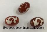 DZI370 10*14mm drum tibetan agate dzi beads wholesale