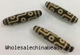 DZI543 13*55mm - 13*58mm drum tibetan agate dzi beads wholesale