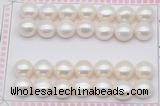 FWP468 half-drilled 12-12.5mm bread freshwater pearl beads