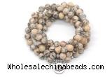 GMN7065 8mm feldspar 108 mala beads wrap bracelet necklaces