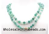 GMN8008 18 - 36 inches 8mm, 10mm green banded agate 54, 108 beads mala necklaces