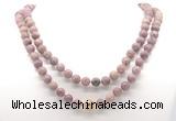 GMN8030 18 - 36 inches 8mm, 10mm lepidolite 54, 108 beads mala necklaces