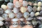 HGBS53 15 inches 20mm heart strawberry quartz gemstone beads wholesale