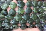 HGBS60 15 inches 20mm heart taiwan jade gemstone beads wholesale