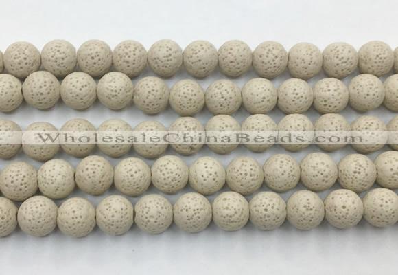 LVBS15 6mm, 8mm, 10mm, 12mm, 14mm, 16mm, 18mm & 20mm round belge lava beads