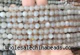 MSBS01 15 inches 6mm round moonstone gemstone beads wholesale