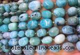 NGBS10 15 inches 8*12 - 10*14mm nuggets amazonite gemstone beads