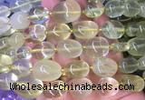 NGBS23 15 inches 8*12 - 10*14mm nuggets lemon quartz gemstone beads