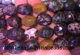 NGBS44 15 inches 12*16 - 13*18mm faceted nuggets ocean jasper beads