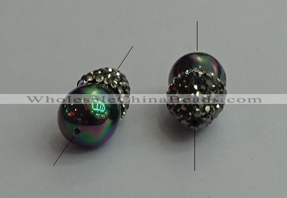 NGC6618 12*22mm - 13*20mm teardrop shell pearl connectors