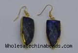 NGE5073 12*35mm - 15*40mm arrowhead lapis lazuli pendants