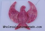 NGP109 Dyed rhodochrosite gemstone pendants set jewelry wholesale