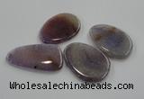 NGP1175 35*45mm - 40*60mm freeform agate gemstone pendants wholesale