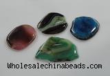 NGP1181 40*50mm - 50*70mm freeform agate gemstone pendants wholesale