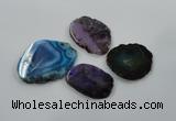 NGP1184 35*50mm - 50*65mm freeform agate gemstone pendants wholesale