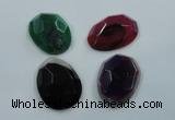 NGP1207 30*45mm - 35*55mm freeform agate gemstone pendants wholesale