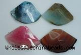 NGP1253 35*45mm - 40*55mm freeform agate gemstone pendants wholesale