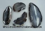 NGP1258 35*50mm - 50*80mm freeform agate gemstone pendants wholesale