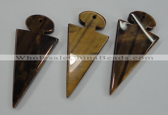 NGP1311 25*60mm – 32*65mm yellow tiger eye pendants wholesale