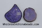 NGP2712 45*50mm - 55*75mm freeform druzy agate pendants