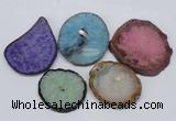 NGP2716 45*50mm - 55*75mm freeform druzy agate pendants