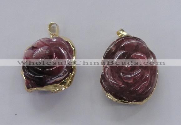 NGP2950 25*35mm – 30*40mm freeform agate gemstone pendants