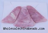 NGP35 Fashion pink opal gemstone pendants set jewelry wholesale