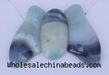 NGP43 Fashion amazonite gemstone pendants set jewelry wholesale